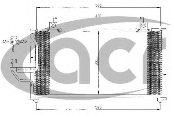 ACR 300425 Конденсатор, кондиціонер