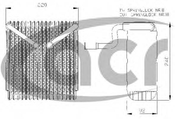 ACR 310004 Випарник, кондиціонер