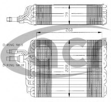 ACR 310143 Випарник, кондиціонер