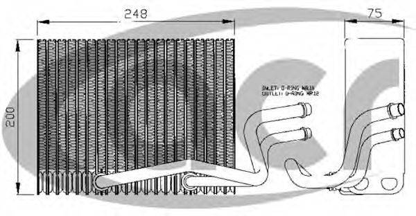 ACR 310154 Випарник, кондиціонер
