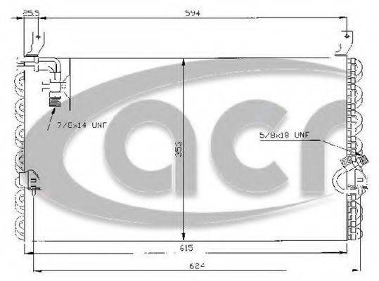 ACR 300118 Опора стійки амортизатора