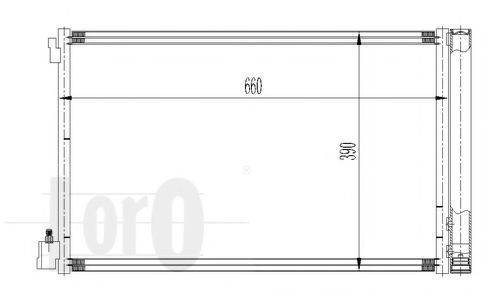 LORO 0370160036 Конденсатор, кондиціонер