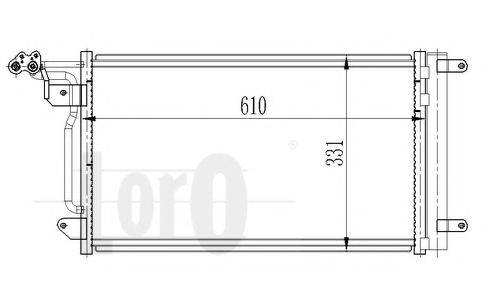 LORO 0030160022 Конденсатор, кондиціонер