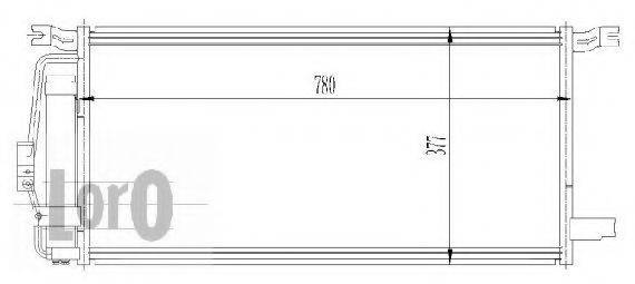 LORO 0070160008 Конденсатор, кондиціонер