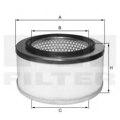 FIL FILTER HP4511 Повітряний фільтр