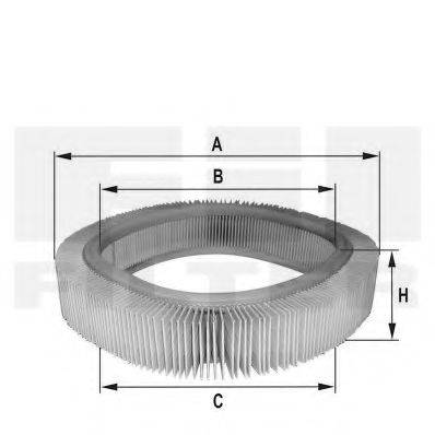 FIL FILTER HPU4379 Повітряний фільтр