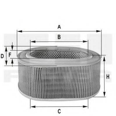 FIL FILTER HPU4363 Повітряний фільтр