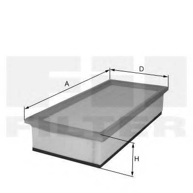 FIL FILTER HP2210 Повітряний фільтр