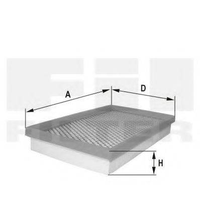 FIL FILTER HP2092 Повітряний фільтр