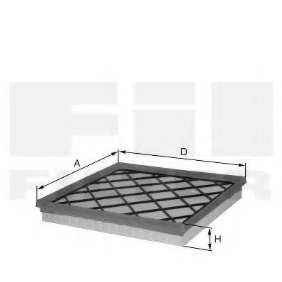 FIL FILTER HP2263 Повітряний фільтр