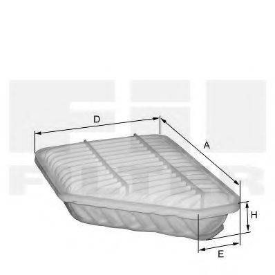 FIL FILTER HP5058 Повітряний фільтр