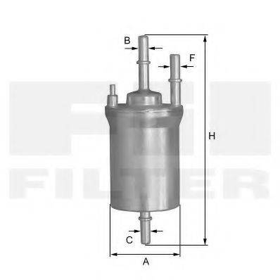 FIL FILTER ZP8100FL Паливний фільтр