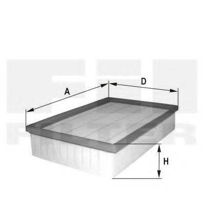 FIL FILTER HP2228 Фільтр, повітря у внутрішньому просторі