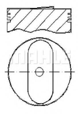 METAL LEVE P2463 Поршень