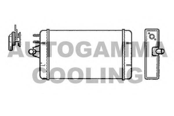 AUTOGAMMA 101671 Теплообмінник, опалення салону