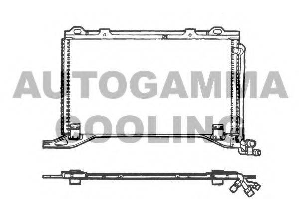 AUTOGAMMA 101731 Конденсатор, кондиціонер