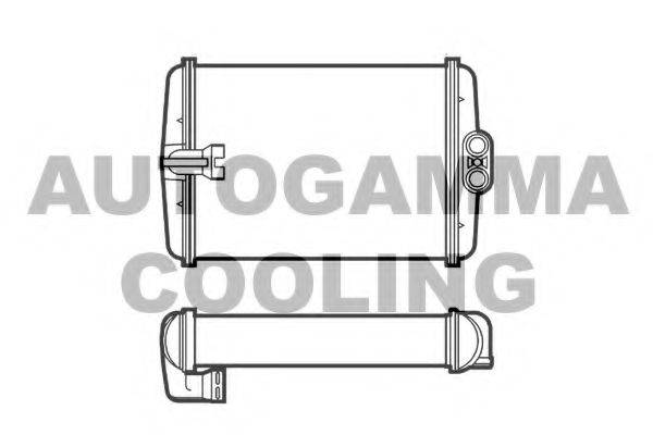 AUTOGAMMA 101780 Теплообмінник, опалення салону