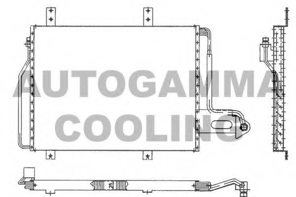 AUTOGAMMA 101799 Конденсатор, кондиціонер