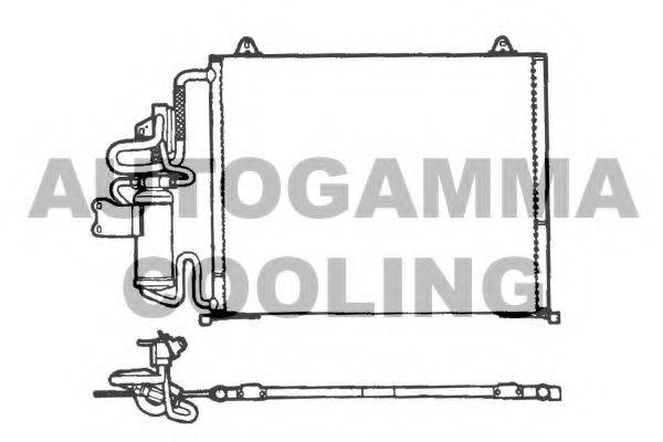 AUTOGAMMA 101804 Конденсатор, кондиціонер