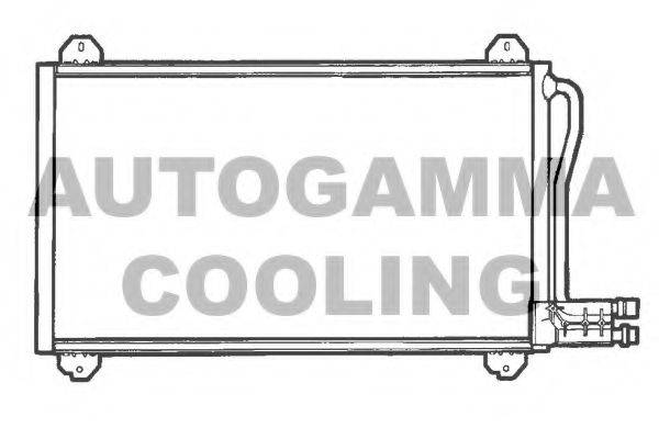 AUTOGAMMA 101834 Конденсатор, кондиціонер