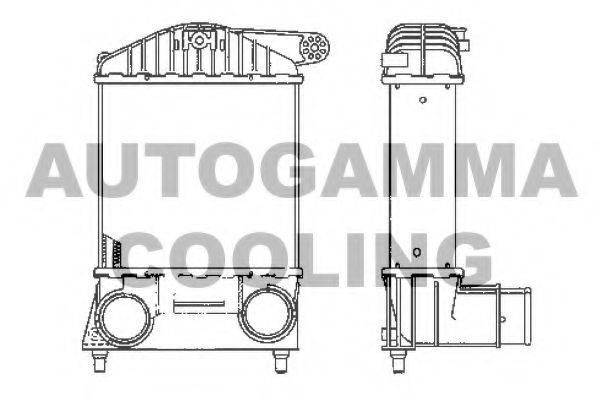 AUTOGAMMA 101896 Інтеркулер