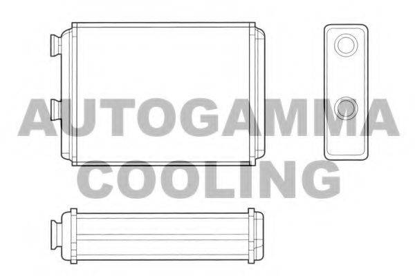 AUTOGAMMA 102463 Теплообмінник, опалення салону
