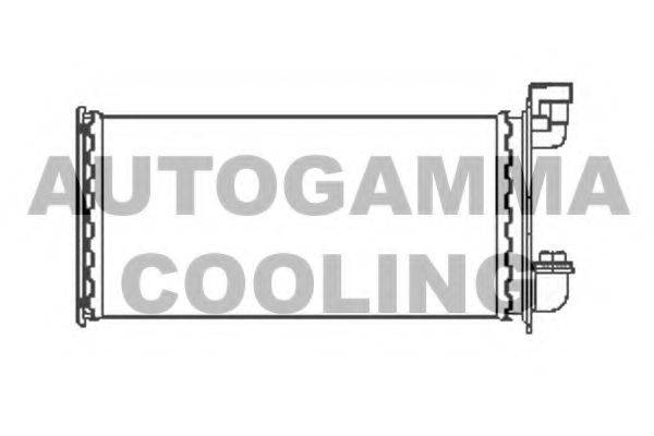 AUTOGAMMA 102536 Теплообмінник, опалення салону