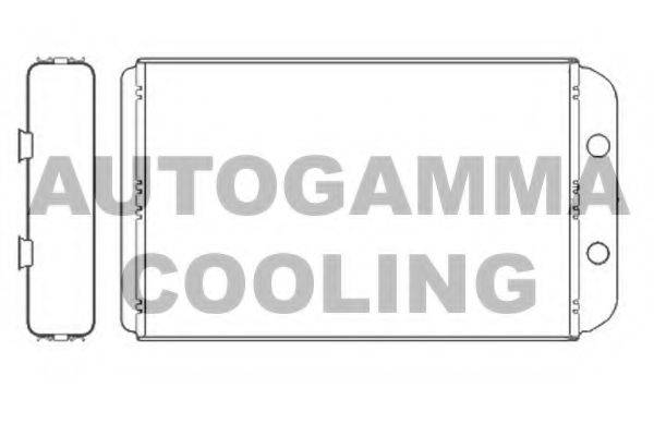 AUTOGAMMA 102554 Теплообмінник, опалення салону