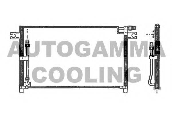 AUTOGAMMA 102723 Конденсатор, кондиціонер