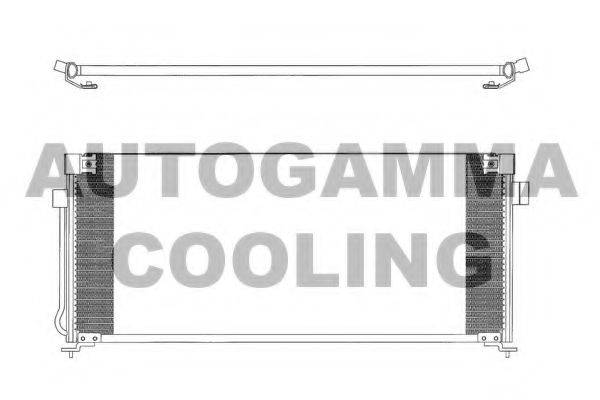 AUTOGAMMA 102790 Конденсатор, кондиціонер