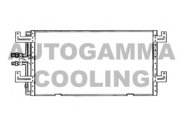 AUTOGAMMA 102824 Конденсатор, кондиціонер