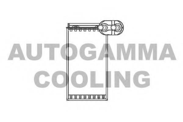 AUTOGAMMA 103329 Теплообмінник, опалення салону