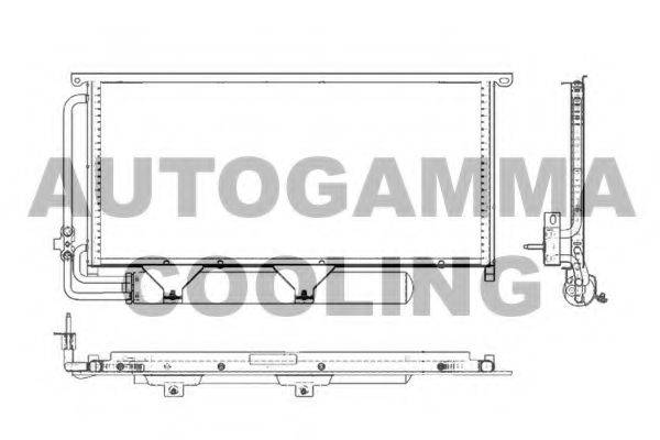 AUTOGAMMA 103984 Конденсатор, кондиціонер