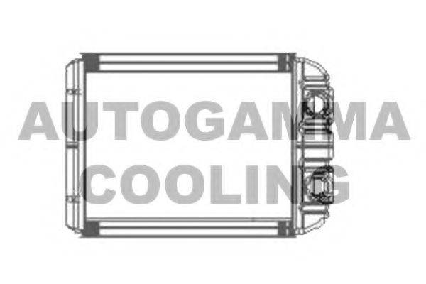 AUTOGAMMA 104237 Теплообмінник, опалення салону