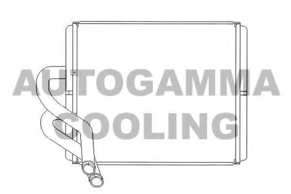 AUTOGAMMA 104877 Теплообмінник, опалення салону