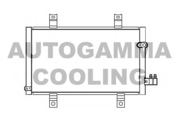 AUTOGAMMA 105198 Конденсатор, кондиціонер