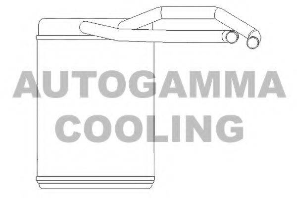 AUTOGAMMA 105232 Теплообмінник, опалення салону