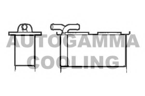 AUTOGAMMA 105340 Інтеркулер
