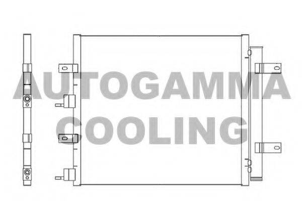 AUTOGAMMA 105351 Конденсатор, кондиціонер