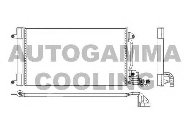 AUTOGAMMA 105463 Конденсатор, кондиціонер