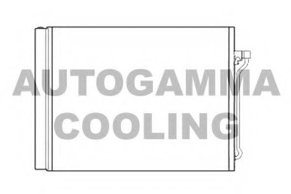 AUTOGAMMA 105861 Конденсатор, кондиціонер