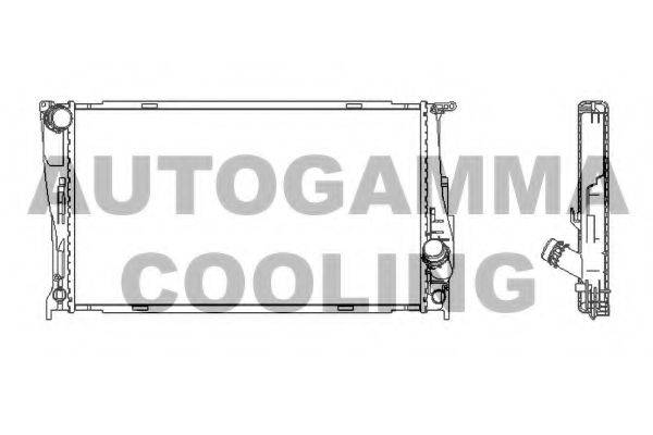 AUTOGAMMA 107354 Конденсатор, кондиціонер