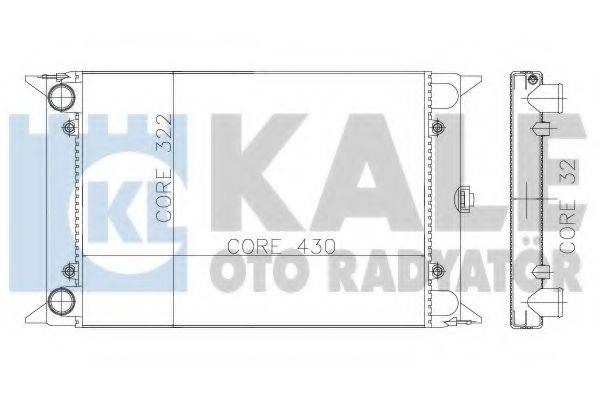 KALE OTO RADYATOR 138800 Радіатор, охолодження двигуна