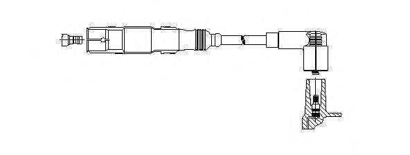 BREMI 10456 Провід запалювання