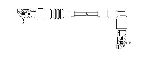 BREMI 10530 Провід запалювання