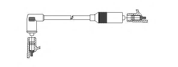 BREMI 10965 Провід запалювання