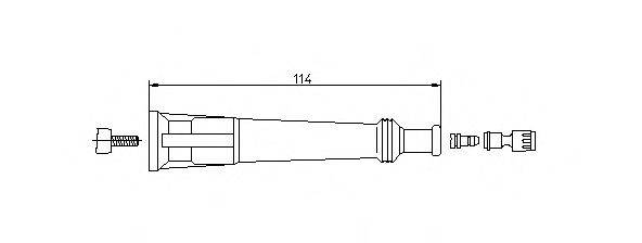 BREMI 132135 Вилка, свічка запалювання