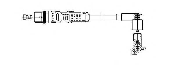 BREMI 1A2552 Провід запалювання