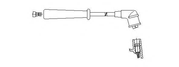 BREMI 3A2336 Провід запалювання