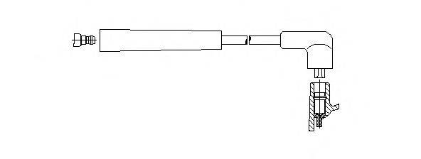 BREMI 43045 Провід запалювання